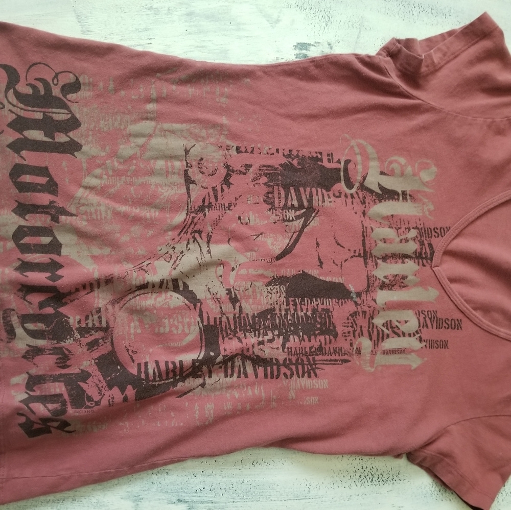 Vintage look Harley Davidson t shirt size small
